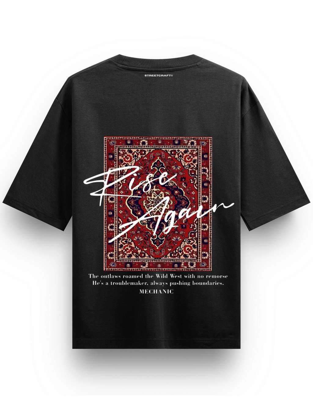 RISE AGAIN GRAPHIC RELAXED FIT TEE