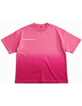 STREETCRAFT® OMBRÉ WASH BOXY TEE – PINK FADE