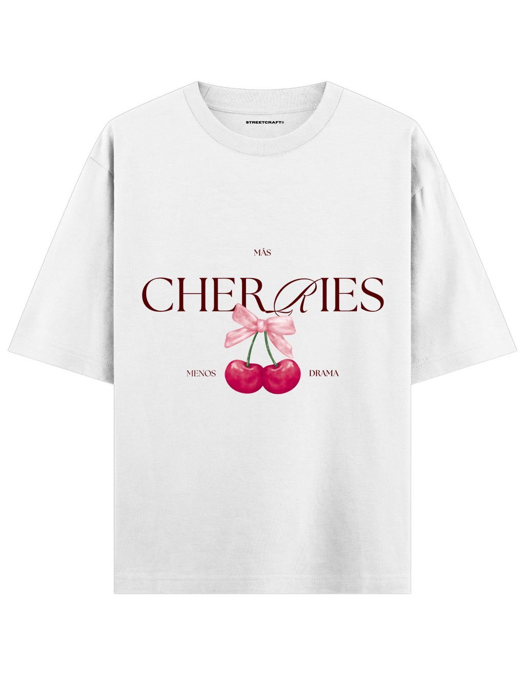 MÁS CHERRIES RELAXED FIT TEE